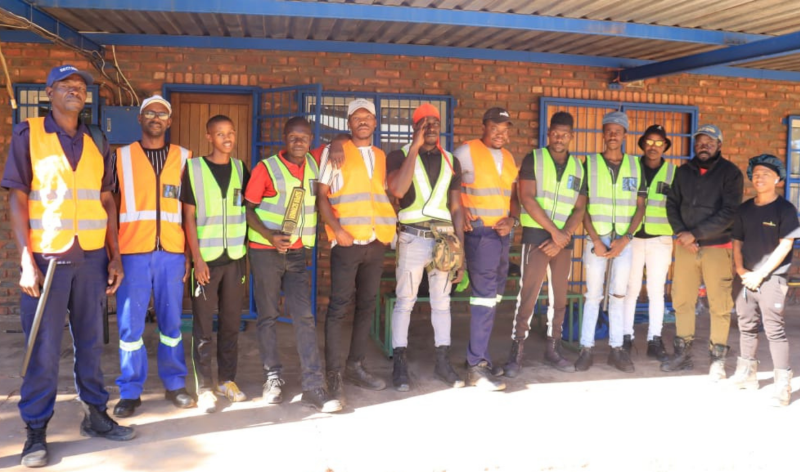 Security team at AngoSouth trained through enterprise development programme in Northern Cape